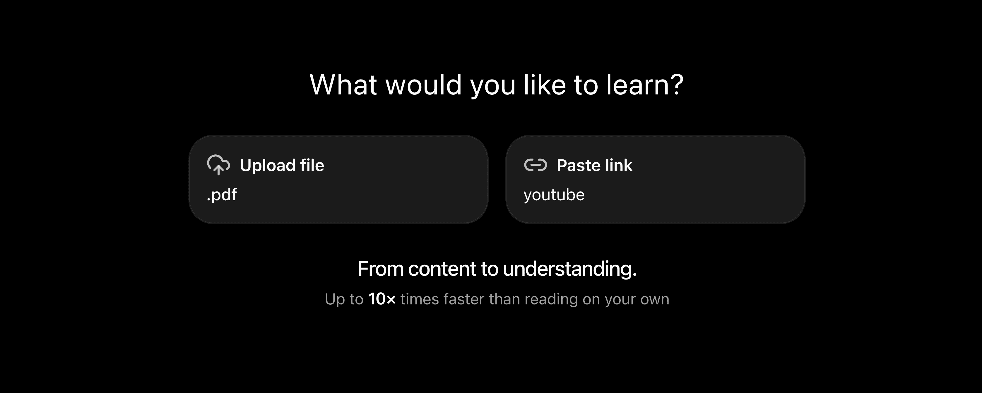 Upload your materials