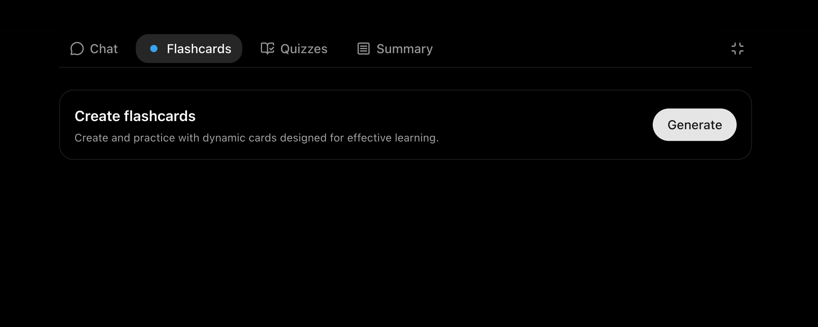 Smart flashcards