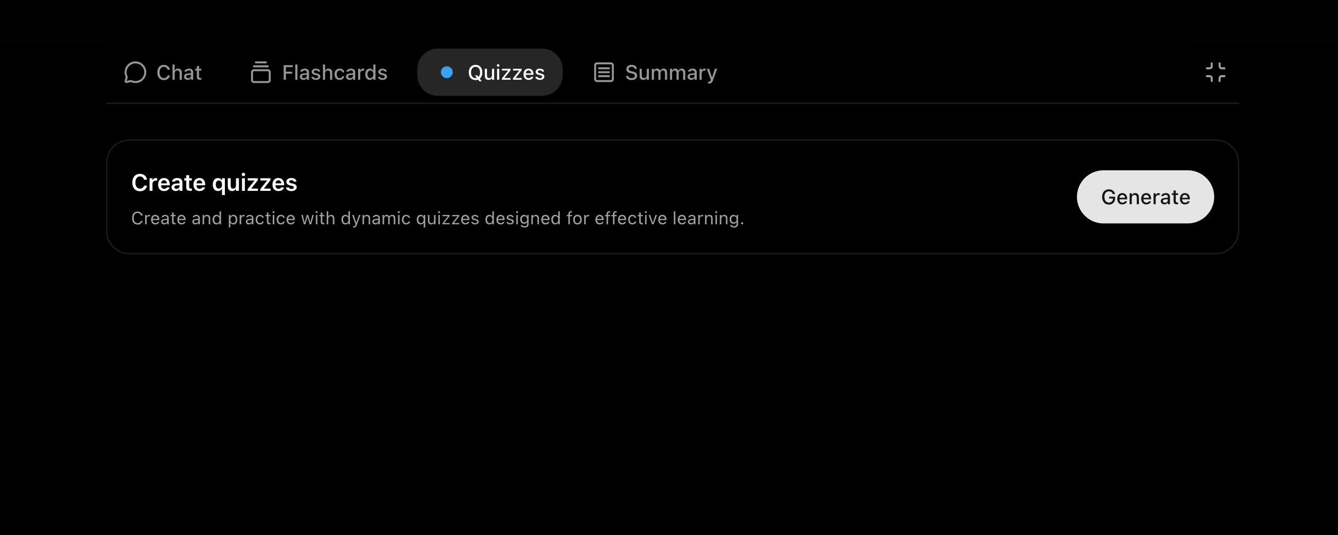 Targeted quizzes